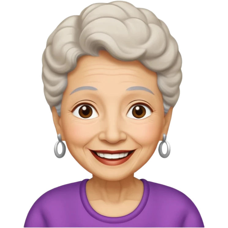 ABUELITA SONRIENDO emoji