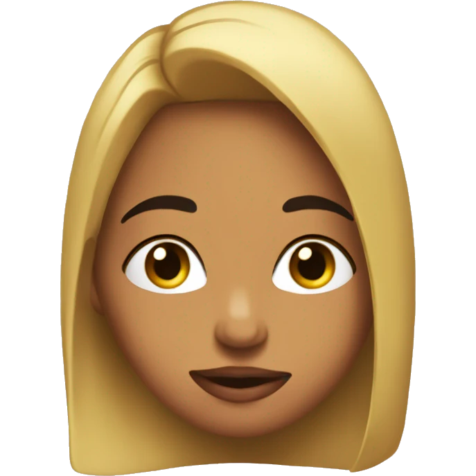 Cara sonrojada tirando un beso  emoji