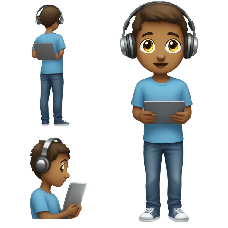 Boy tech  emoji