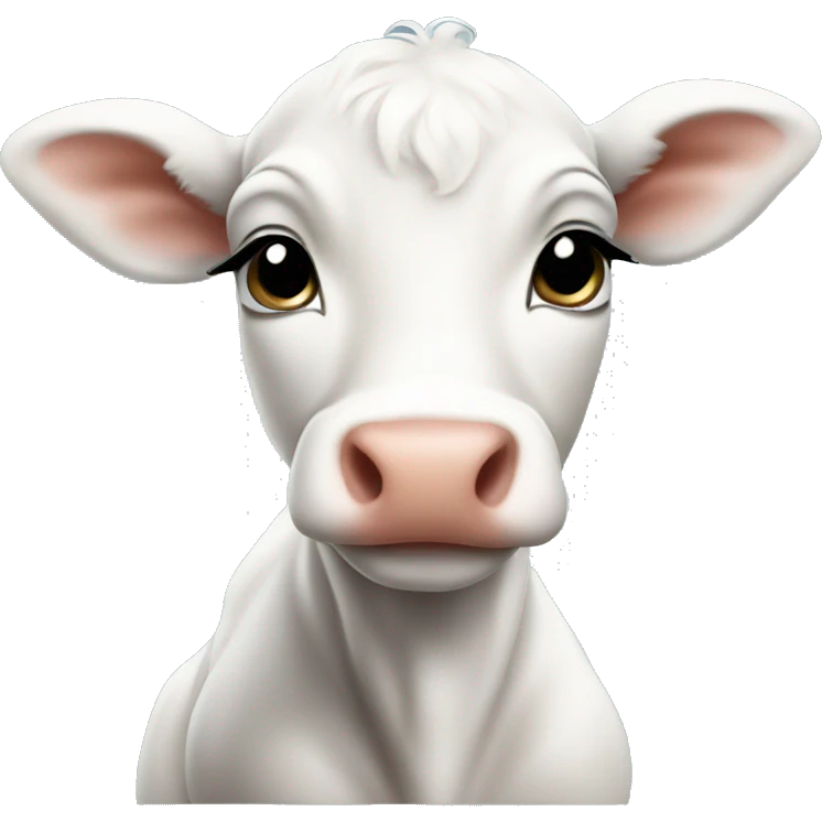 cute baby calf emoji