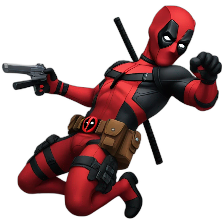 Deadpool choqué  emoji