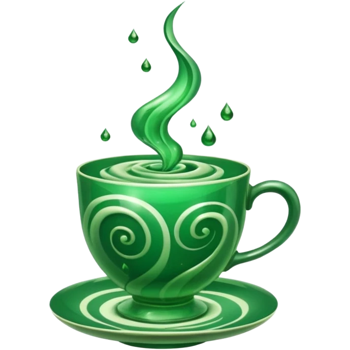 poison in elegant cup emoji