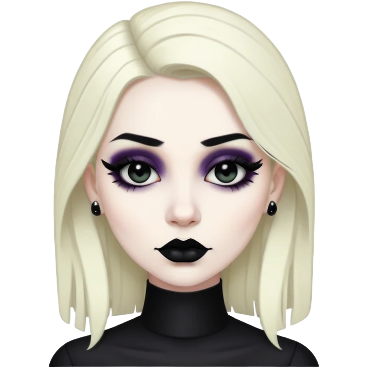 Lesbian goth  emoji