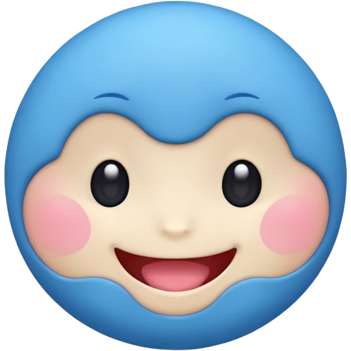 blue kawaii emojis emoji