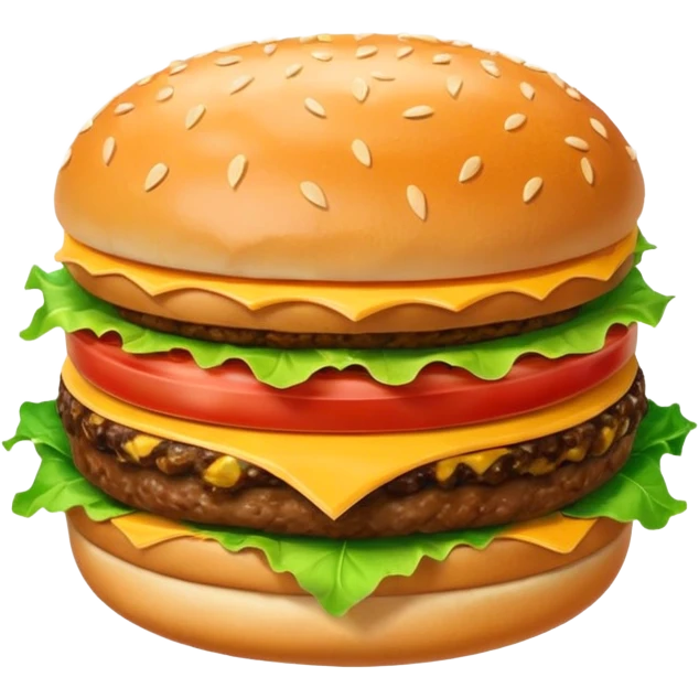 generate me a krabby patty from spongebob png emoji