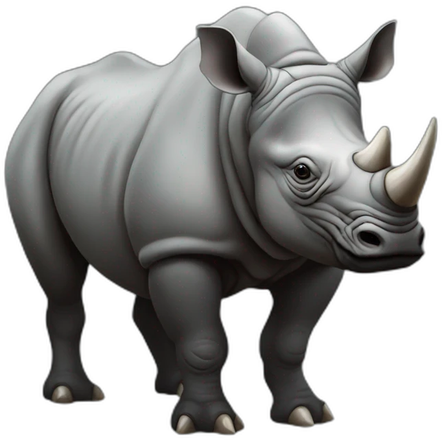 Rhino Crow emoji