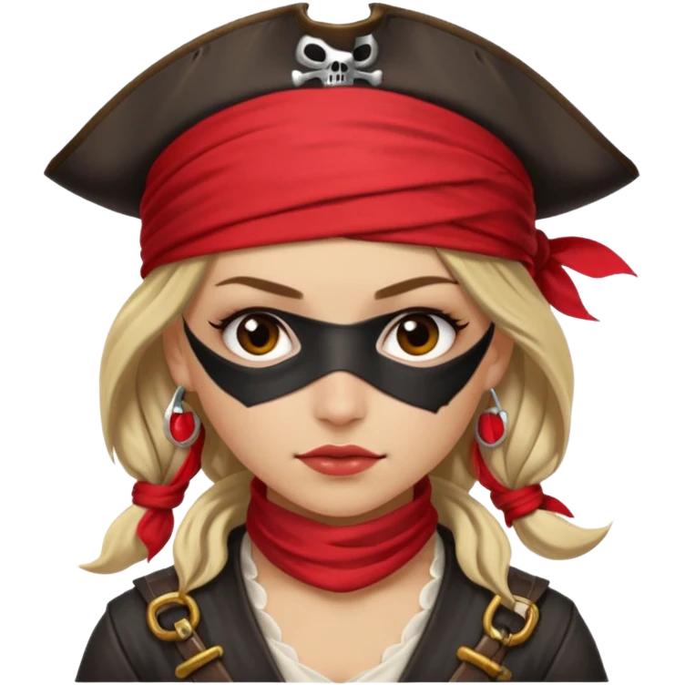 Une Princesse Pirates rebelles et t belle emoji