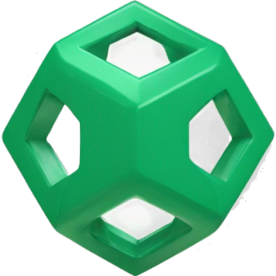 Design: Rotating hexagonal core with energy rings
Animation: Core spinning with orbital rings pulsing
Style: Tech-minimal, clean
Colors: Emerald green with white highlights
Suggested filename: hexcore.gif emoji