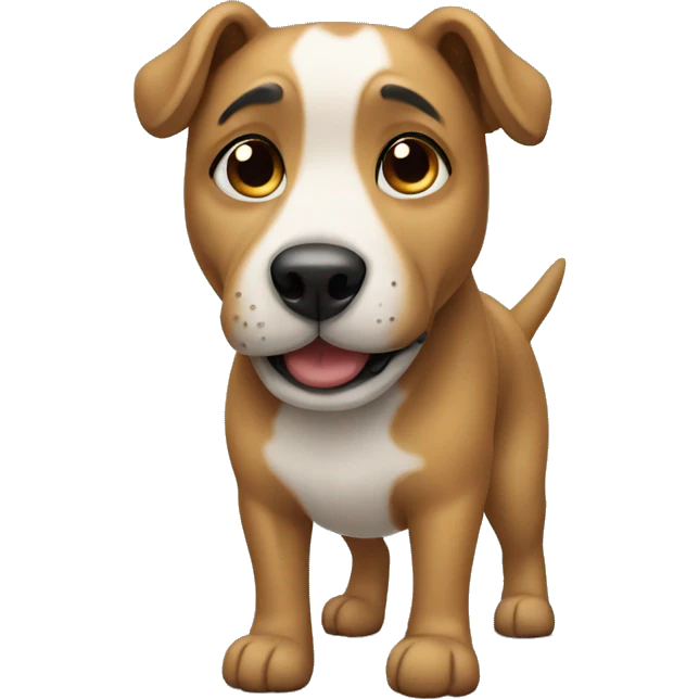 dog standing emoji