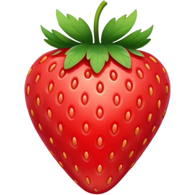 Strawberry emoji
