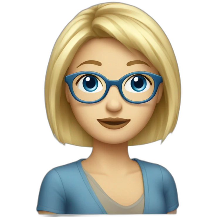 blond-girl-short-hair-and-curtain-fringe-with-blue-eyes-and-glasses emoji