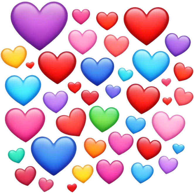 Corazones emoji