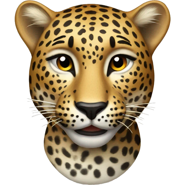leopard  emoji