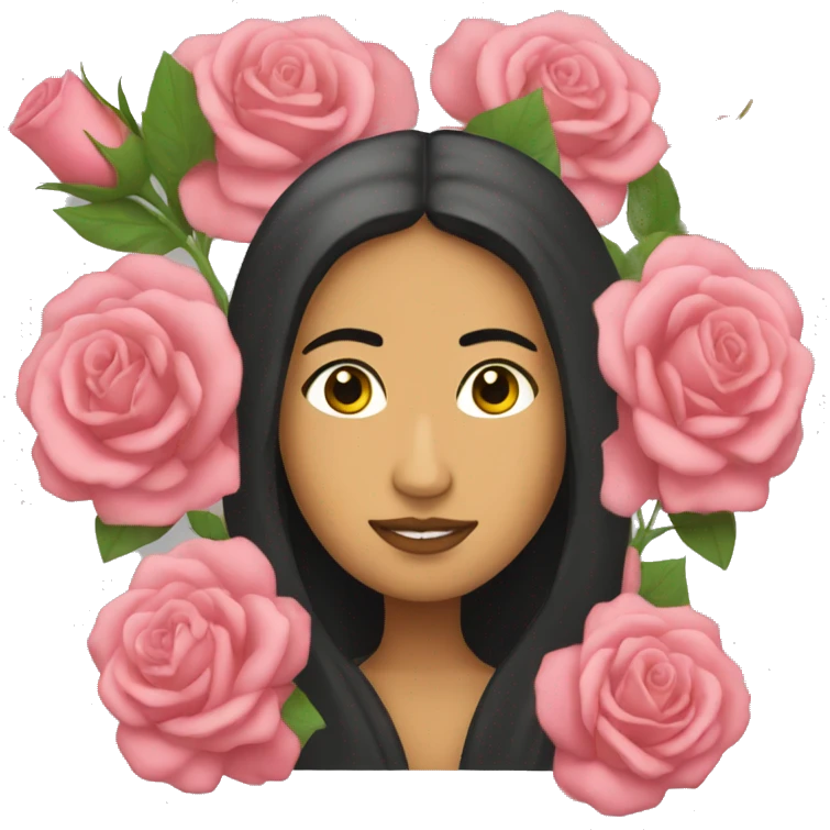 rosa de guadalupe  emoji