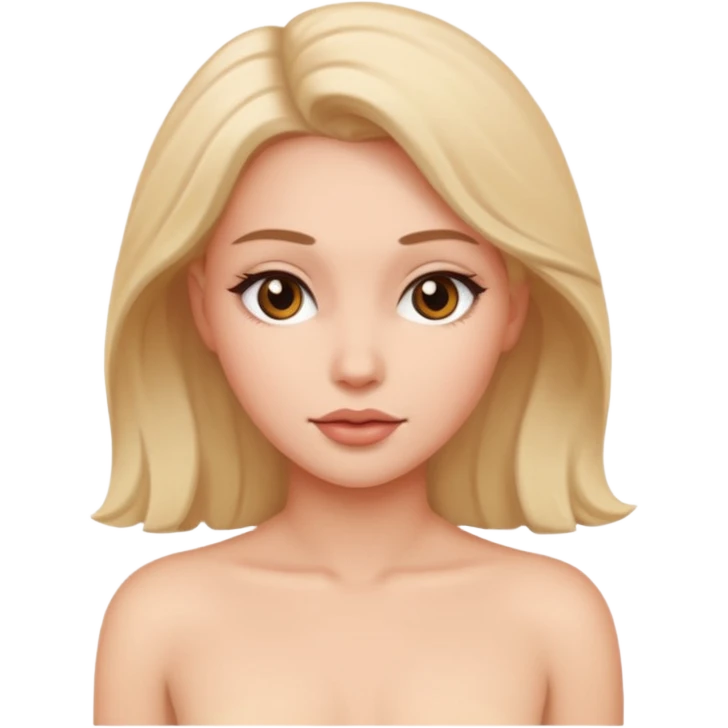 Nackte Frau sexy emoji