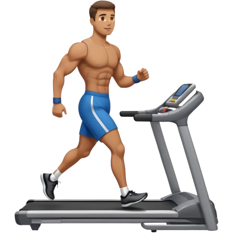 guy working out walking  emoji