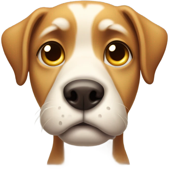 Dog crying emoji