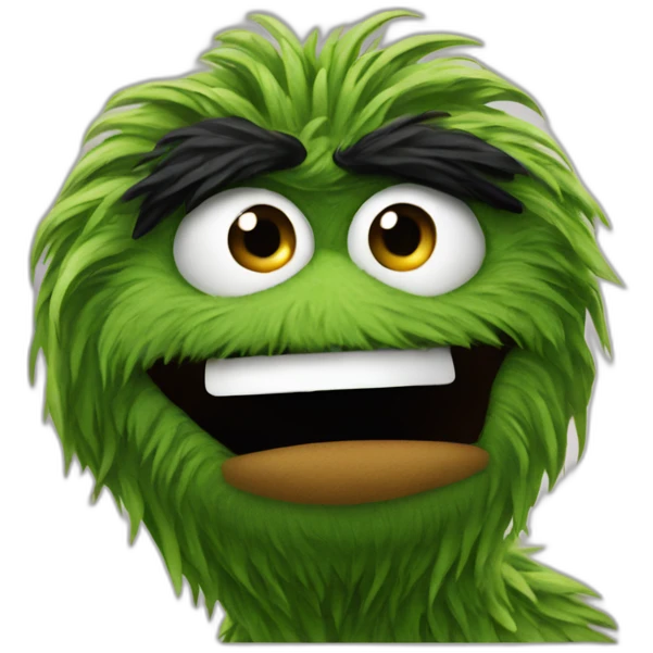 Oscar the grouch emoji
