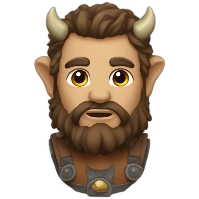 Minotaure costaud emoji