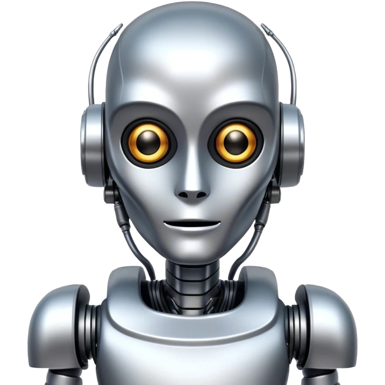 robot artist emoji