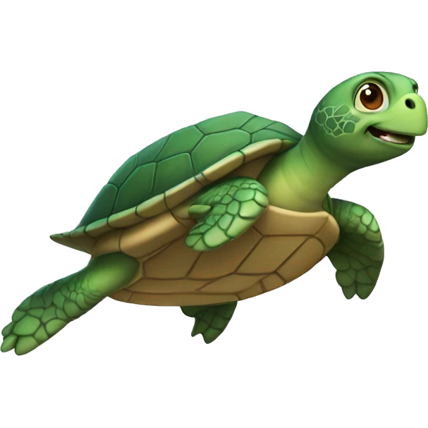Flying turtle  emoji