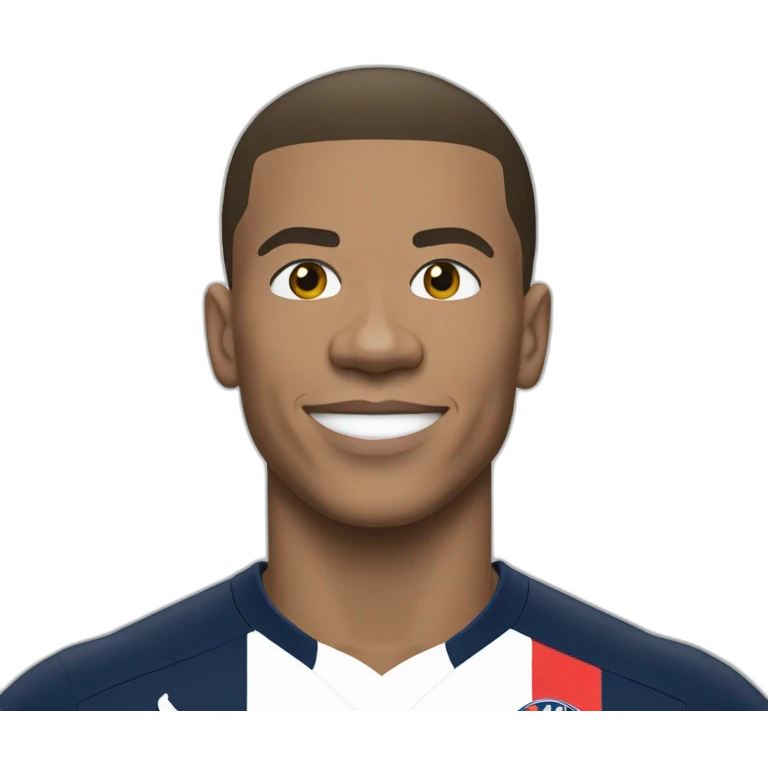 Kylian Mbappé roi emoji