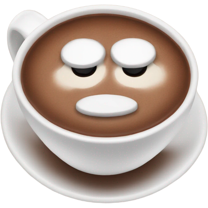 hot chocolate emoji