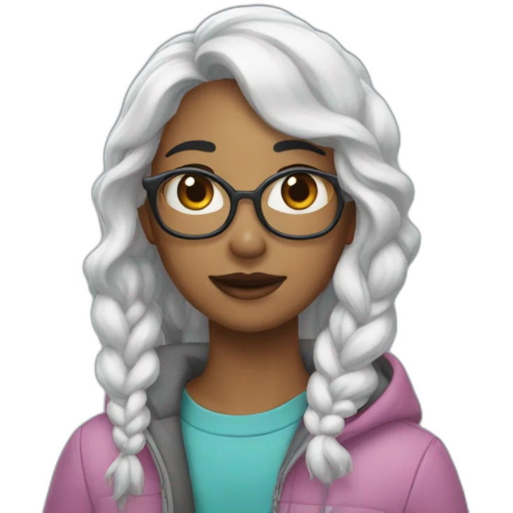 Aespa member Winter emoji