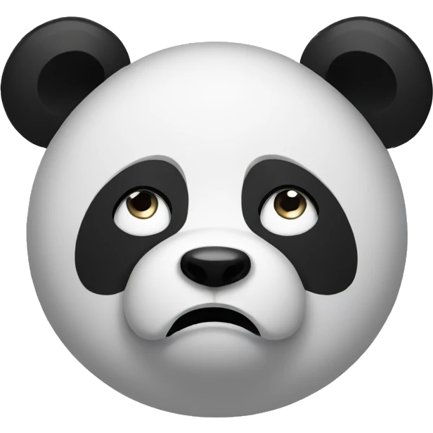 sad panda emoji