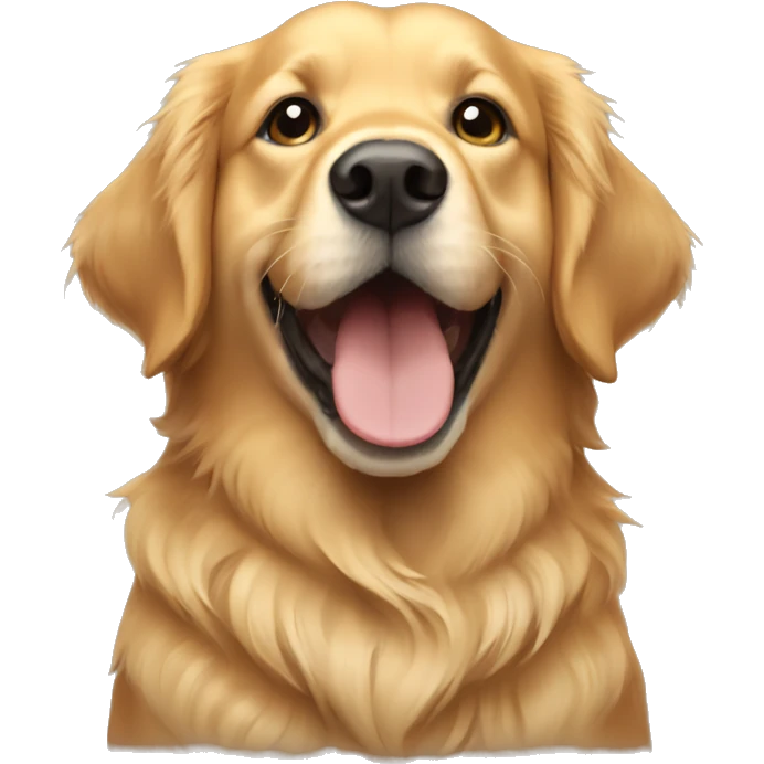 Golden retriever emoji