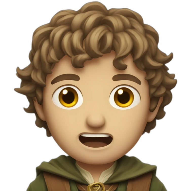 pleading hobbit emoji