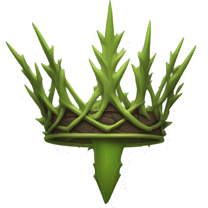 Thorn crown emoji