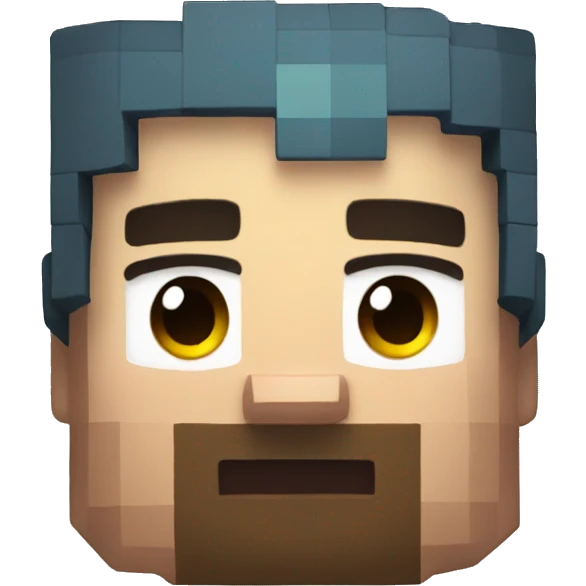 Minecraft Steve emoji
