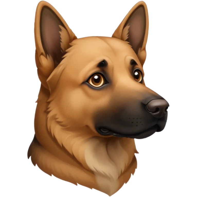 Labrador retriever an d german Shepard mix emoji