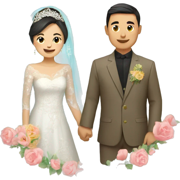 Kazakh wedding  emoji