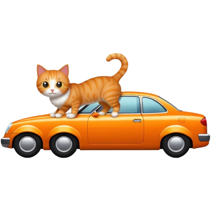 car cat emoji