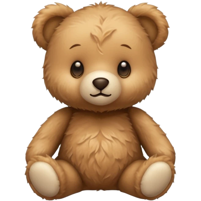 Cute small aesthetic teddy emoji