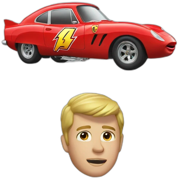 Flash McQueen emoji