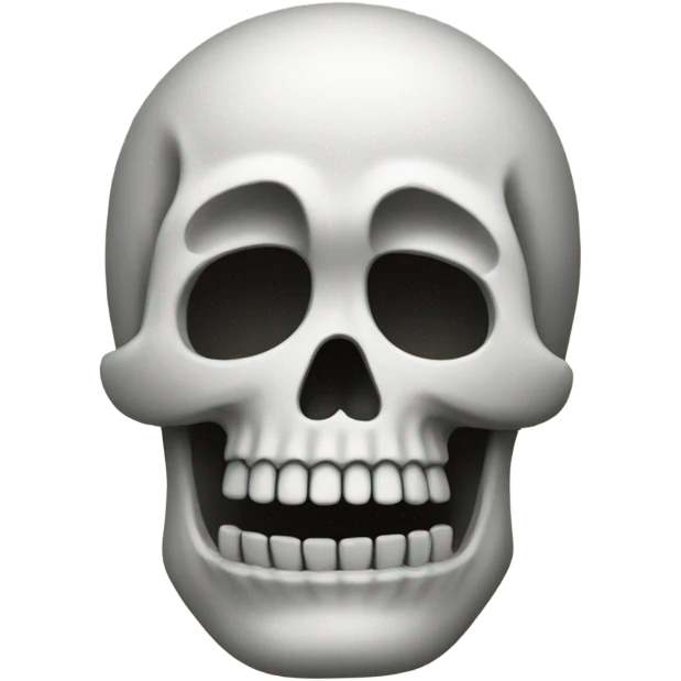 Calavera con una bomba en la cabeza  emoji
