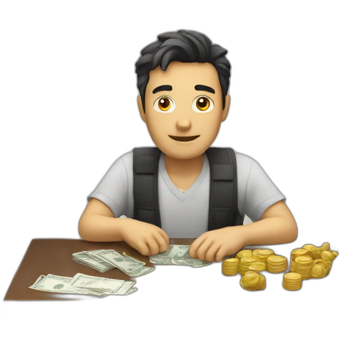 Trading  emoji