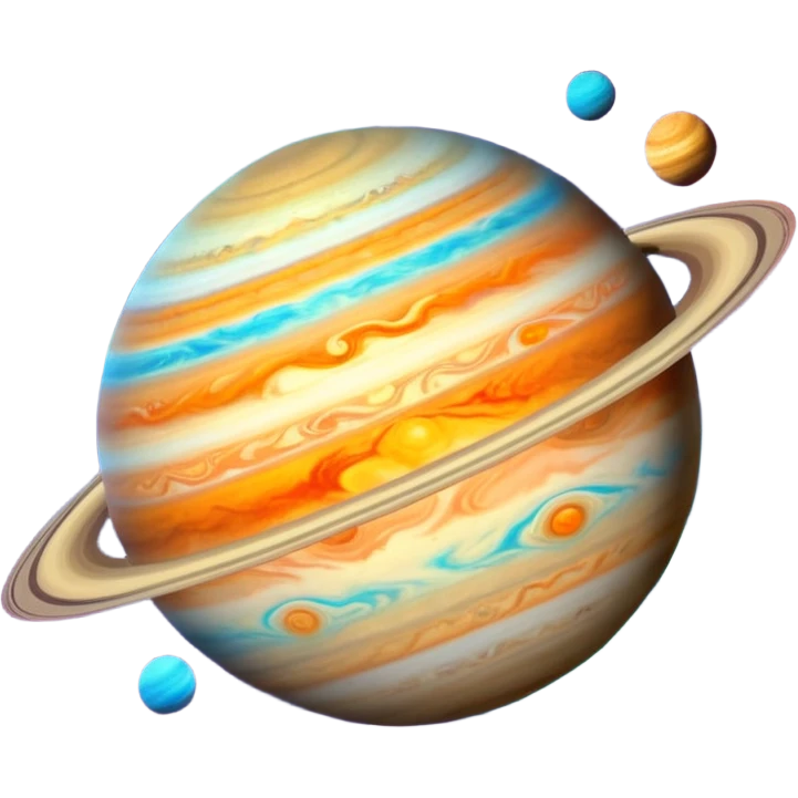 Make a Jupiter emoji emoji