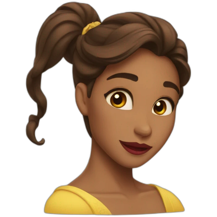 Beauty and the Beast emoji