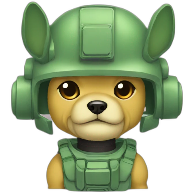 zaku with dog ears emoji