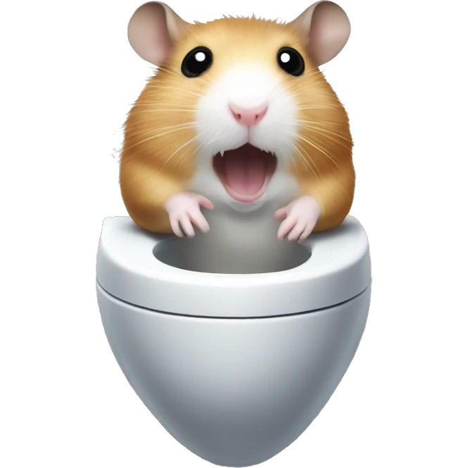 hamster head in toilet emoji