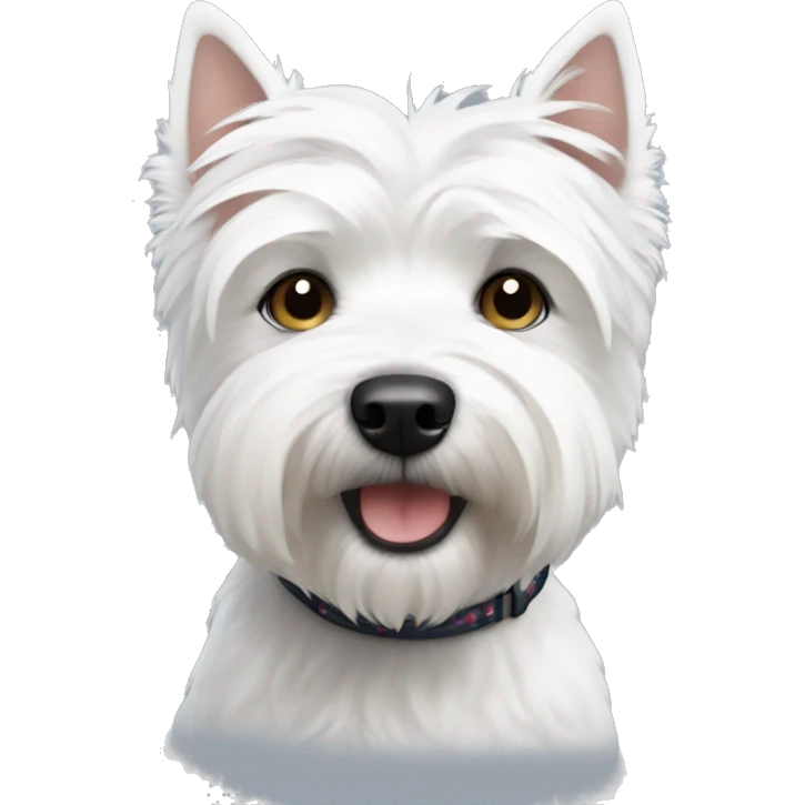 Generame un emoji de un perro westie emoji