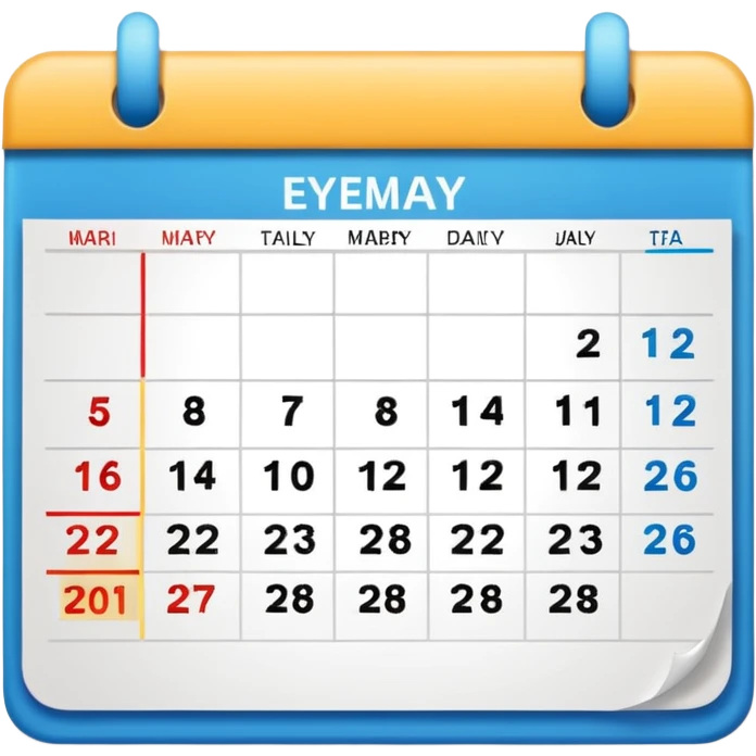 calendar emoji