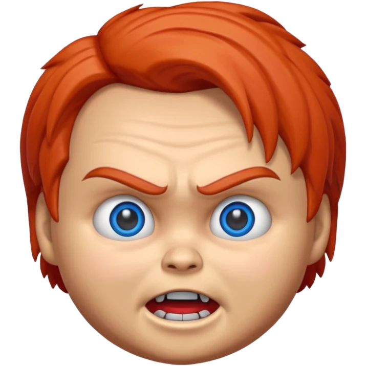 Un emojin de chuky emoji