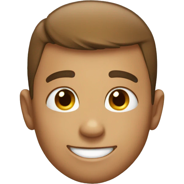 Happy brothers face emoji