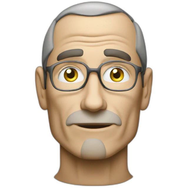 steeve jobs analyse data emoji