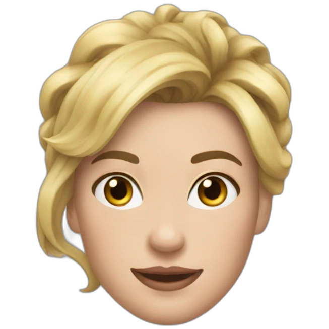 Margot qui fait du horse ball emoji